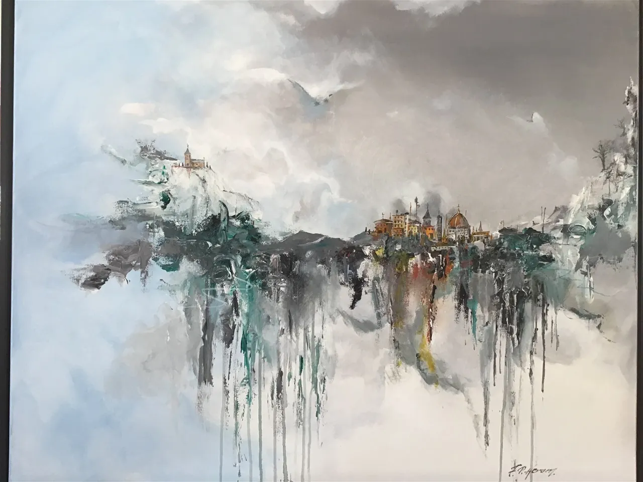 Maleri nr 152 80 cm X 100 cm